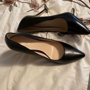 Nine West pointed heel. Worn one time.